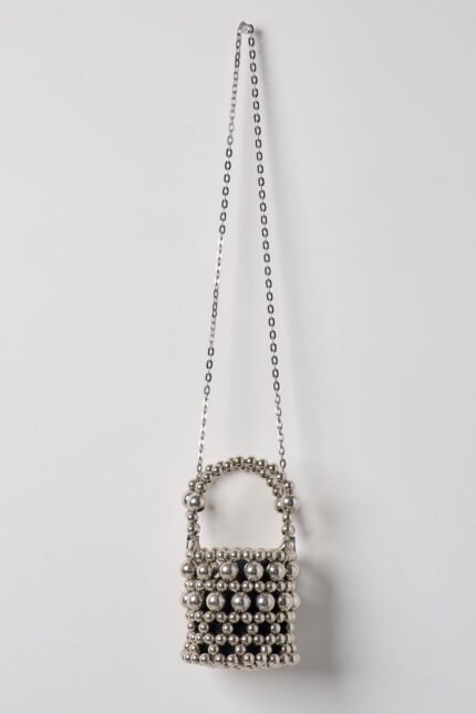 Petite Faux Pearl Purse